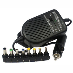 Universal Charger untuk Review Mobil DC Adaptor Laptop HP/IBM/Sony (Hitam)