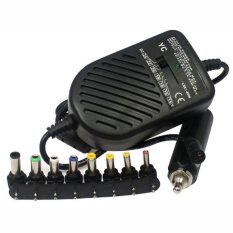 Universal Car DC Charger Adapter for Laptop HP IBM Sony (Black)