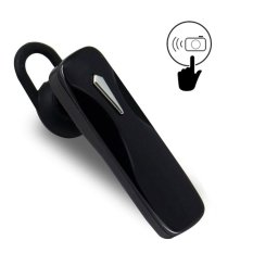 Universal China Handsfree Bluetooth Stereo Headset untuk Xiomi Mi4s - Hitam + Gratis Box + Cable