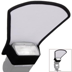 Universal Flash Diffuser Softbox Silver/reflektor Putih untuk Canon Nikon Pentax Yongnuo Speedlite-Intl