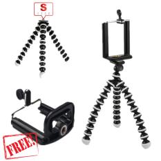 Universal Gorilla Pod Tripod Tongsis Flexible Tripod + Free Holder U - Size S (Mini)