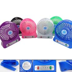 Universal Kipas Angin MIni Fan Protable Baterai / Charger Micro USB