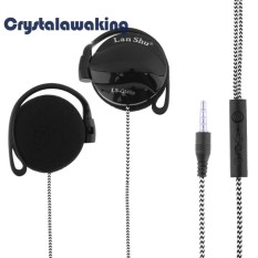 Universal LS-Q140P 3.5mm Stereo MP3 MP4 Headphone Earhook Earphone-Intl