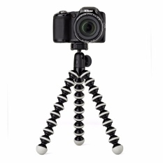 Universal Mini Tripod Stand Flexible Gorillapod Tripods Stander For GoPro Camera /iPhone /Samsung /Xiaomi /Android Phone Hitam