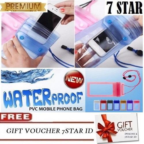 Universal Phone Pouch Waterproof Xtra Large / Kantong Handphone Anti Air JUMBO / Tas HP Tahan Air / Phone Bag Water Proof