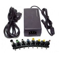 Universal Power Adaptor dan Kabel Charger Cas Laptop / Notebook / TV LED LCD Lengkap - Hitam