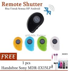 Universal Remote Shutter Tomsis Bluetooth Camera Android & iOS FREE Handsfree SONY MDR-EX15LP