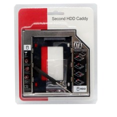 Universal SATA 2nd SSD HDD Perangkat Keras Kadi untuk 12.7 Mm CD/DVD-ROM Optical Bay-Intl
