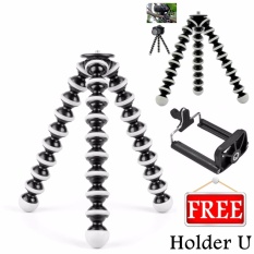 Universal Tripod Mini Gorilla Size L For SLR Camera & Smartphone / HP + Free Holder U