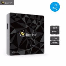 US Plug Beelink GT1 Ultimate Kotak TV Amlogic S912 Octa Core CPU Android 7.1 Pemutar Media-Intl