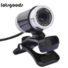 USB 12MP HD Webcam Komputer Kamera dengan MIC (Hitam)-Intl