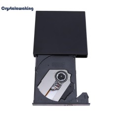 USB 2.0 Eksternal CD-RW Burner Drive CD DVD ROM Combo Writer untuk PC Komputer - intl