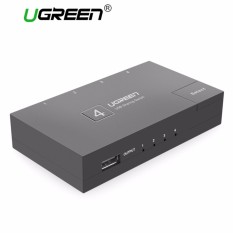 USB 2.0 Sharing Switch 4 Port, USB Peripheral Switcher Kotak Adaptor HUB 4 Pcs Berbagi 1 Perangkat USB untuk Printer Scanner dengan 4 Pack USB 2.0 Pria Kabel-Intl