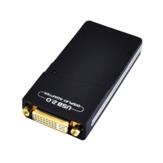 USB 2.0 UGA to DVI HDMI VGA Multi Display Converter Graphic Adapter Dual Monitor - intl