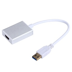 USB 3.0 untuk HDMI Adaptor Grafis Converter untuk HDTV LCD PC Laptop Audio Video