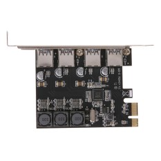 USB Kartu 4 Pintu 5 Gbps Superspeed USB 3.0 PCI Express Card ADAPTER-Intl