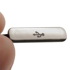 USB Pengisian Port Plug Cover Debu Cap SHIELD untuk Samsung Galaxy S5 I9600-Intl