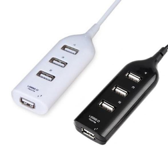 Usb Hub 4 Port - Hitam/ Putih