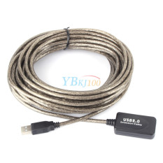 USB Male For Perempuan Aktif Sambungan Kabel Extender (10 M)-International