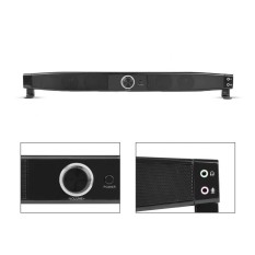 USB Stereo Bas Musik Subwoofer Rumah Theater Pembicara Sistem untuk Buah Laptop Desktop Komputer-Internasional