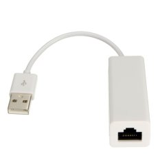 USB LAN Ethernet Adaptor Jaringan To Apple MacBook Air Laptop PC 10/100 Mbps