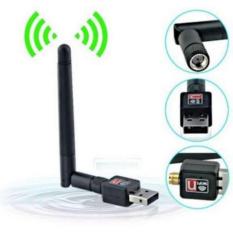 USB Wifi Dongle Receiver 802.11 N 300 Mbps Dilengkapi Antena dan CD Driver