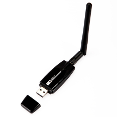USB Adaptor Nirkabel WiFi Jaringan LAN Kartu untuk Laptop Notebook Komputer Desktop PC Hitam