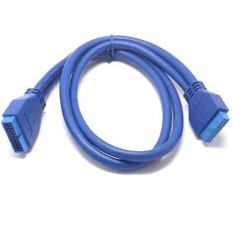 USB3.0Internal 19-Pin Male To Female M/F Adaptor Ekstensi Kabel Papan Utama