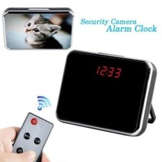 Berguna 5MP HD Cam Jam Alarm Kamera Video DVR DV Digital RecorderMotion Remote. Ini Bisa Digunakan Sebagai Monitor Keamanan Rumah-Intl