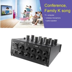 USTORE 8 Channel Digital Mixing Console Karaoke Universal Mixer Console Mono/Stereo