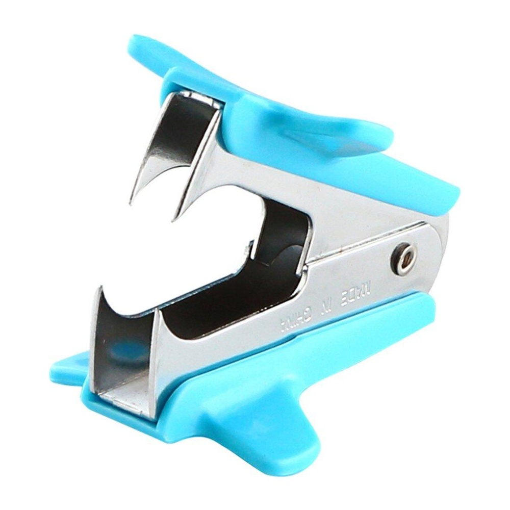 USTORE Stationery Perlengkapan Mini Portable Logam Staple Remover Stapler Mendukung-Intl