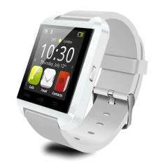 Uwatch U8 Bluetooth Android Smart Telepon Seluler Jam Tangan (putih)-Intl