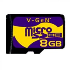 V-Gen Micro SD 8GB Class 6 Memory Card - 8 GB