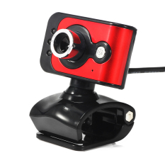 Vakind 20MP USB 2.0 HD Webcam Kamera 3 Dibangun + AC0-in MIC MERAH-Intl