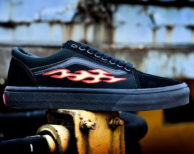 VAN AUTHENTIC/UNISEX 2017 Melepaskan Juli 8th dari DINDING CLASSIC Old Skool SKATE SEPATU SNEAKERS Casual Lover's Sepatu-Intl