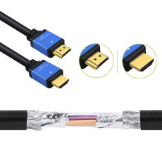 Vanker-HD HDMI 2.0 Kabel 3D 4 K * 2 K HDMI Ke HDMI Male To Male 19 + 1 Cord Line untuk PS3 TV (3 M) -Intl