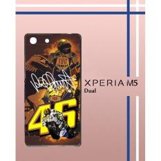 V**Entino Rossi Walpaper Q0065 Casing Custom Hardcase Hp Sony Xperia M5 M5 Dual Case Cover OKLM