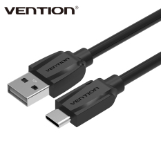 Vention VAS-A46-B050 0.5 M Tipe-C 2.0 Kabel USB Kabel Sinkronisasi Data untuk Nokia N1 Macbook OnePlus 2 ZUK Z1 Xiaomi 4C MX5 Pro (Hitam) (Intl)-Intl