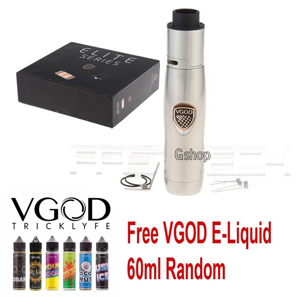 New VGOD Elite Rokok Elektrik Vape Series + VGOD E-Liquid 60ml Random New VGOD Elite Rokok Elektrik Vape Series + VGOD E-Liquid 60ml Random