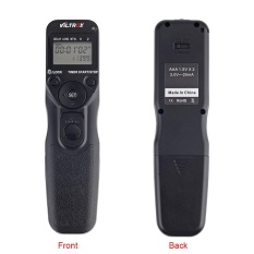 VILTROX JY-710 2.4 GHz FSK Nirkabel Jarak Jauh Rana Pengendali Setel Waktu Lapse Intervalometer Penghitung Waktu dengan C3 Kabel untuk Canon 1D seri 5D 5DII 5 DIII 7D 10D 20D D30 40D 50D-Internasional