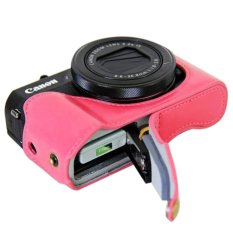Vintage Leather Camera Case untuk Canon PowerShot G7XII/G7 X II/G7X MarkII/G7 X Mark II Tas Kamera Cover-Intl