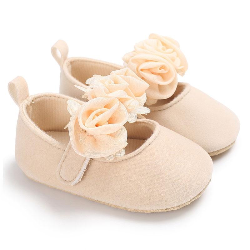 Vishine Mall-Cool Baby Sepatu Balita Sepatu untuk Bayi Anak-anak Bayi Prewalker Tiga Pola Bunga Alas Kaki-Intl
