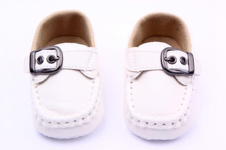 Vishine Mall-Cool Baby Sepatu Baru Balita Bayi Prewalker Buckle PU Leather Comfy Pelatih Crib Shoes-Intl