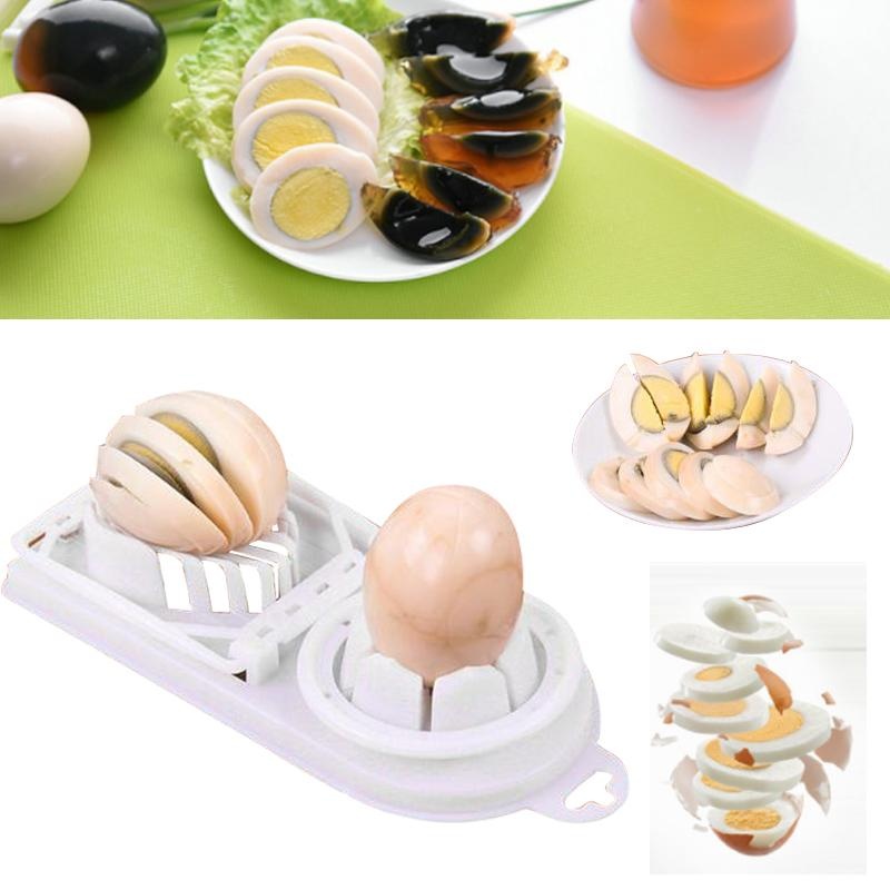 Vishine Mall-Praktis Tinggi Vsuality Hot Jual Pengiris Telur Rebus Cutter Jamur Tomat Pencacah Dapur Supply Gadget Separator-Intl