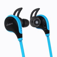 Vivan BT520 Bluetooth V4.1 Wireless Hi-Fi Sport Headset Blue Garansi Resmi 1 Tahun