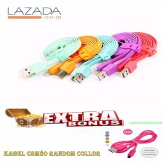 Vivan Cable Data Micro USB Csm100 Fast Charging + Free Vivan cable data Cbm80 - Original