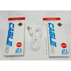 Vivan Cable Flat CM-100 Cable Data Micro USB Original