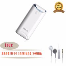 Vivan Power Bank Robot RT5600 5200mAh - putih + Samsung Handsfree - Headset - Earphone for S6310/5360 - Putih