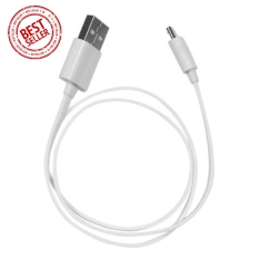 Vivan Transfer Cable Kabel Color CBM80 Micro USB - Putih