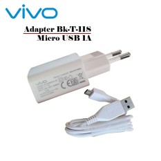 Vivo Charger Adapter BK-T-11S Kabel Data Micro USB 1A - Original